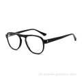 Última moda CE e FDA Full Round Round Quality Acetato Prescription Eyes Glasses Frame